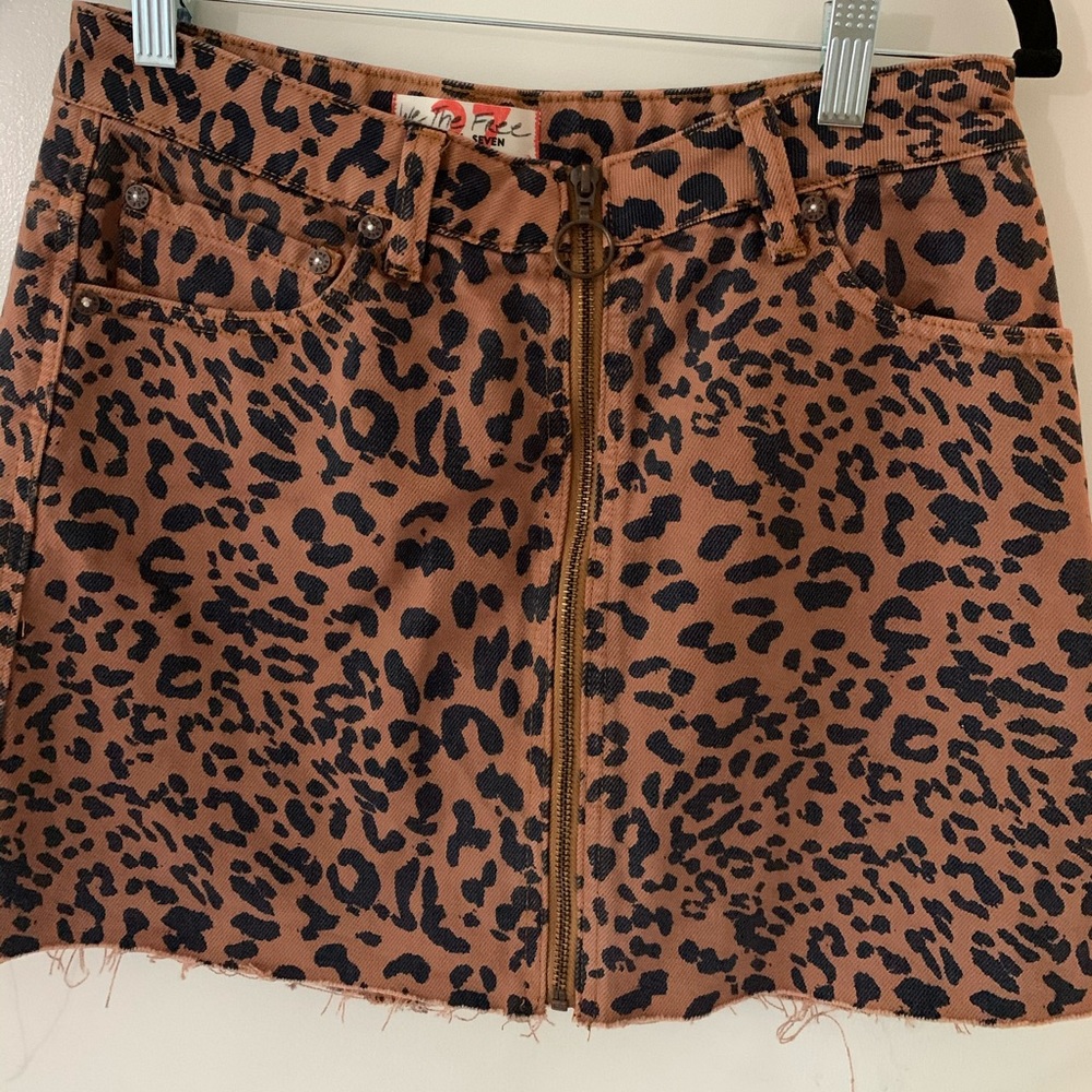 Free People Denim Skirt Size 27
